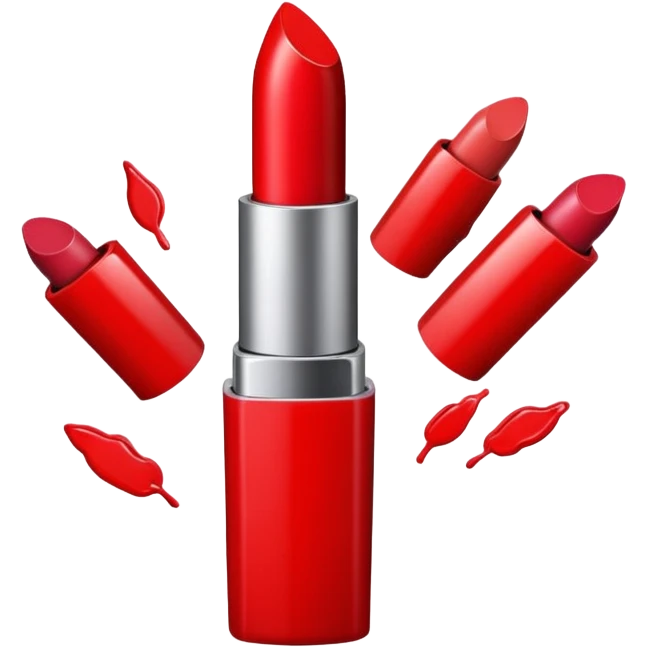 Lipstick marks emoji