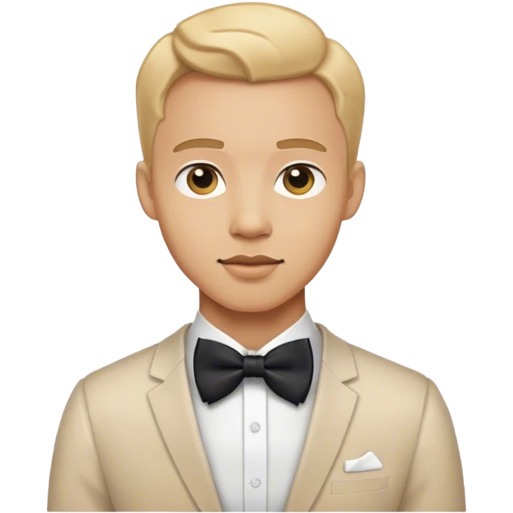 bow-tie man emoji