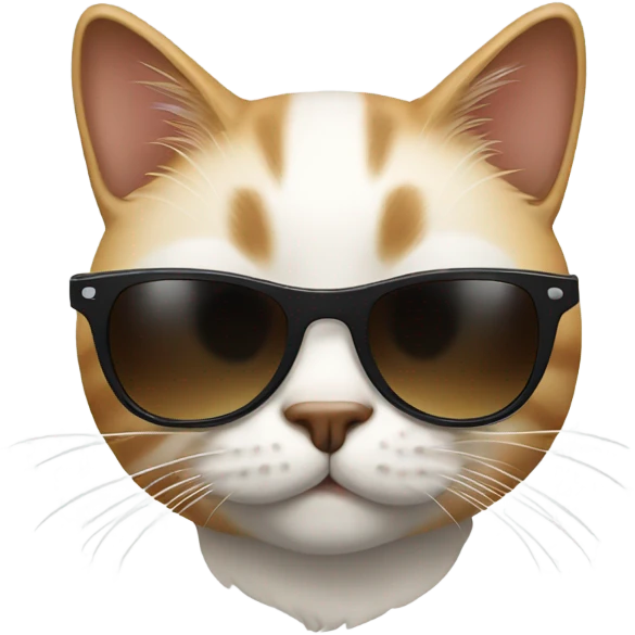 Cat with sunglasse emoji