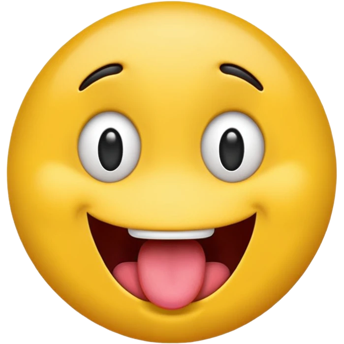 make a cross eyed esotropia emoji with tounge out emoji