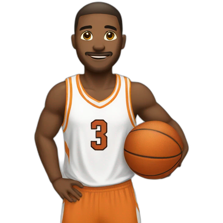 Basketball emoji