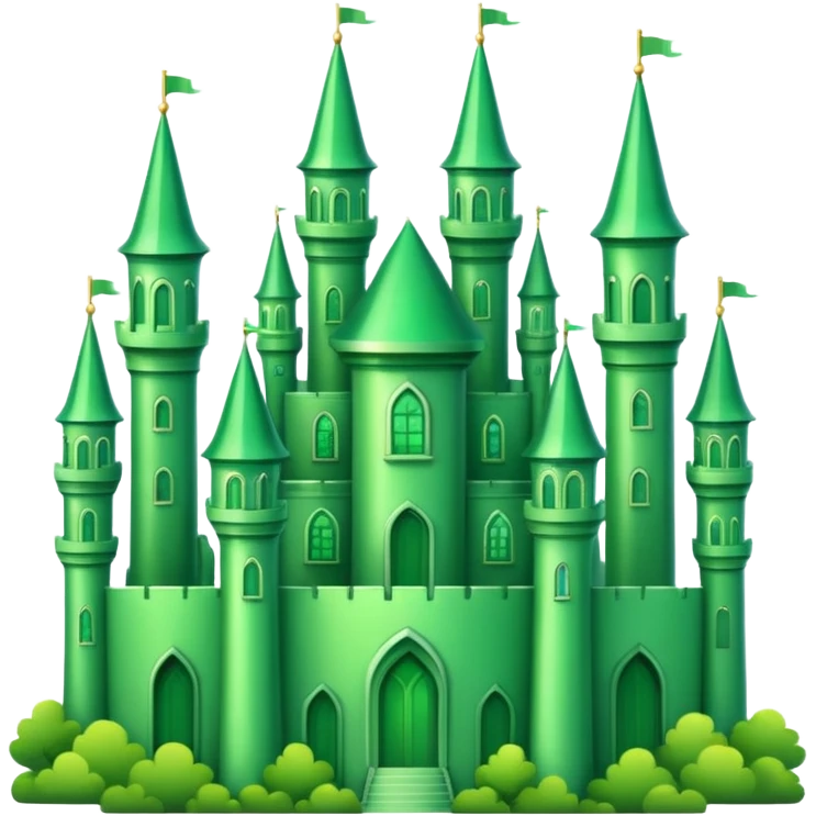 the emerald city from the wizard of oz emoji