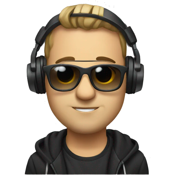 european DJ emoji