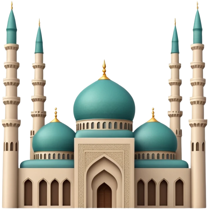 مسجد با دوتا دسته emoji