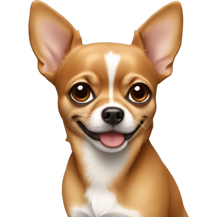 Brown chihuahua  emoji