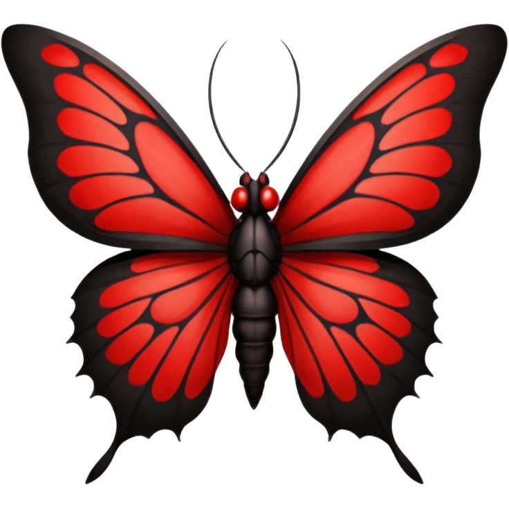 demon butterfly emoji
