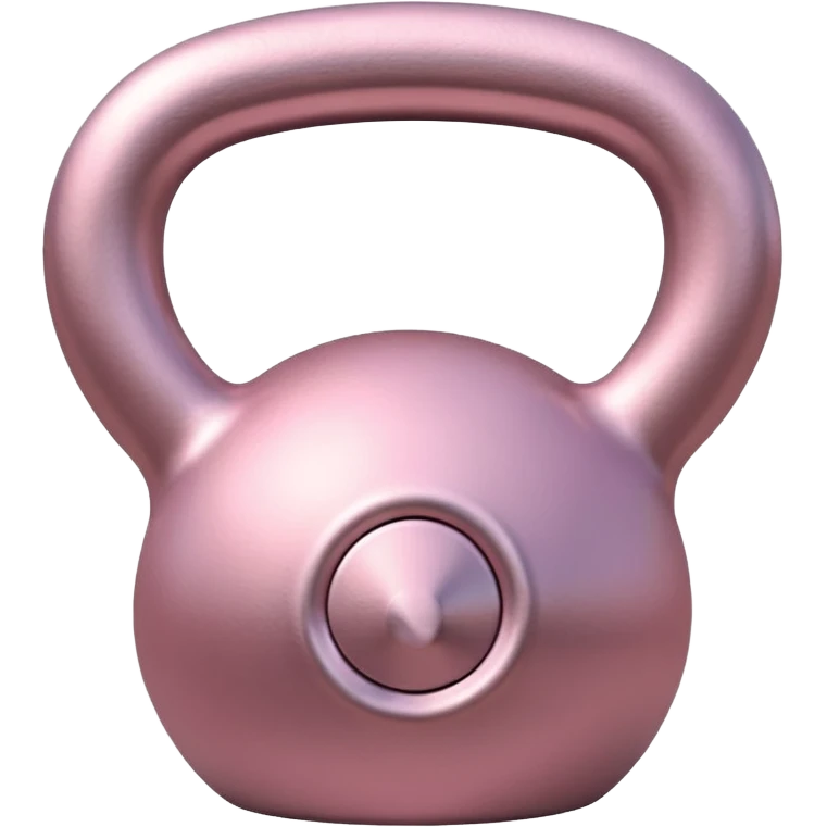 pale pink kettlebell emoji