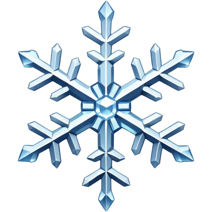 give me a aesthetic snow flake emoji
