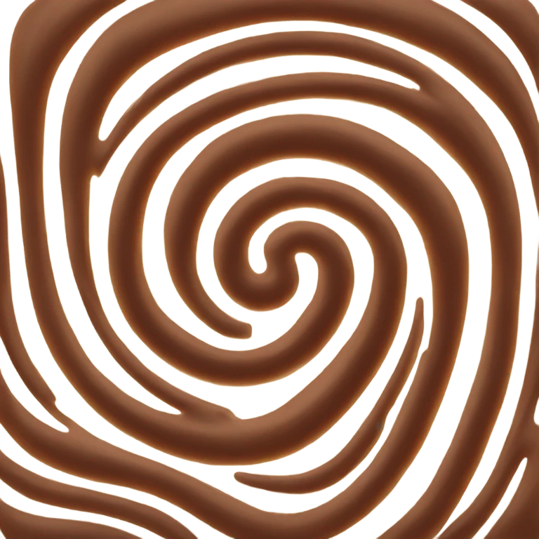 Chocolate swirl emoji