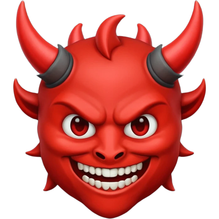 Emoji de diablo con sicario emoji