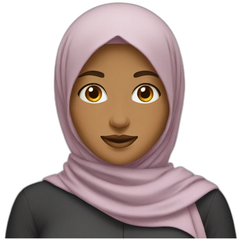 Hijabi Girl's  emoji