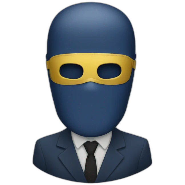 fbi mask face emoji