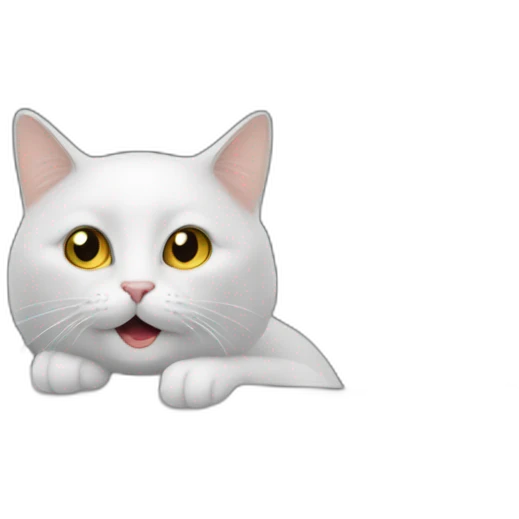 UN CHAT  DANS UNE VOITUR emoji
