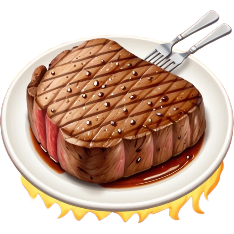 juicy steak emoji