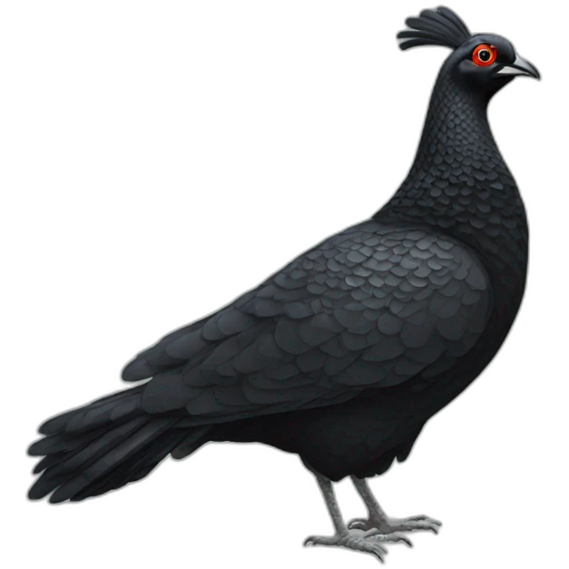 black grouse emoji