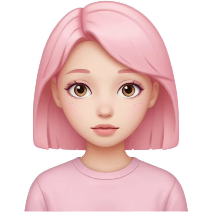 Pastel Pink Aesthetic Girl emoji