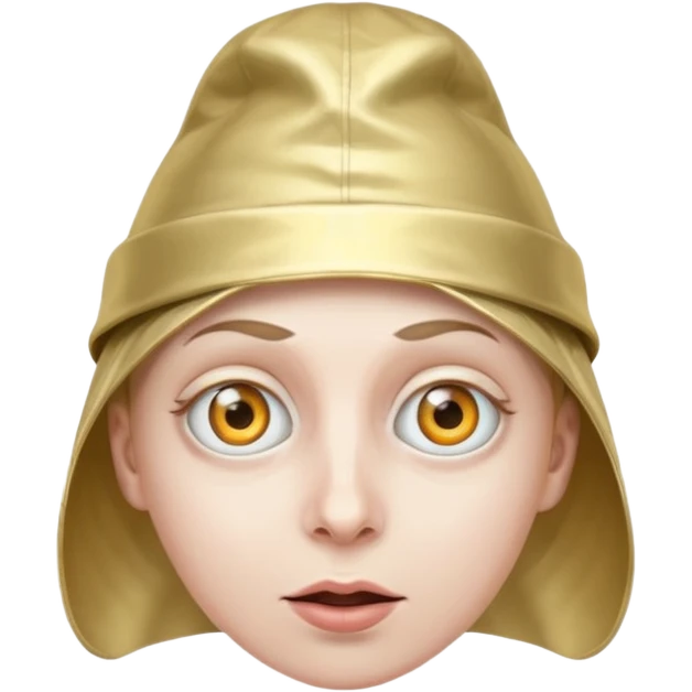 foil hat crazy eye emoji