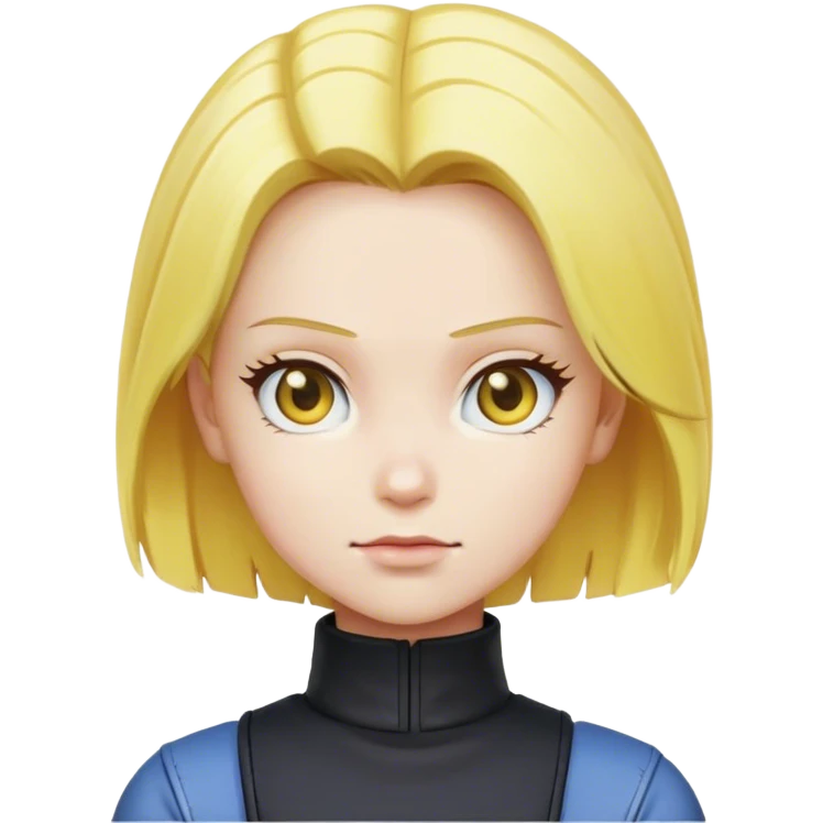android 18 dragonball z emoji