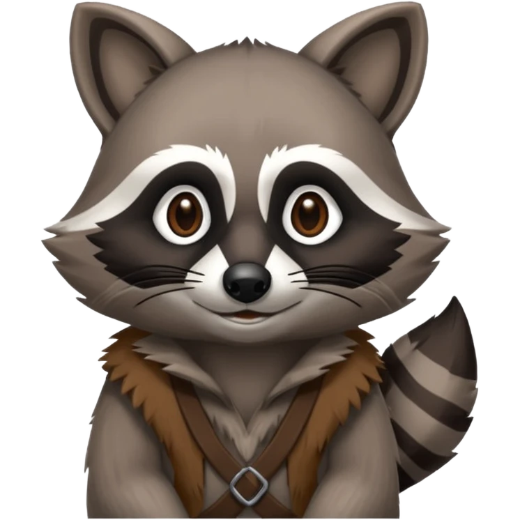 Raton laveur basé sur Runescape old school qui dit nice en mode BD emoji