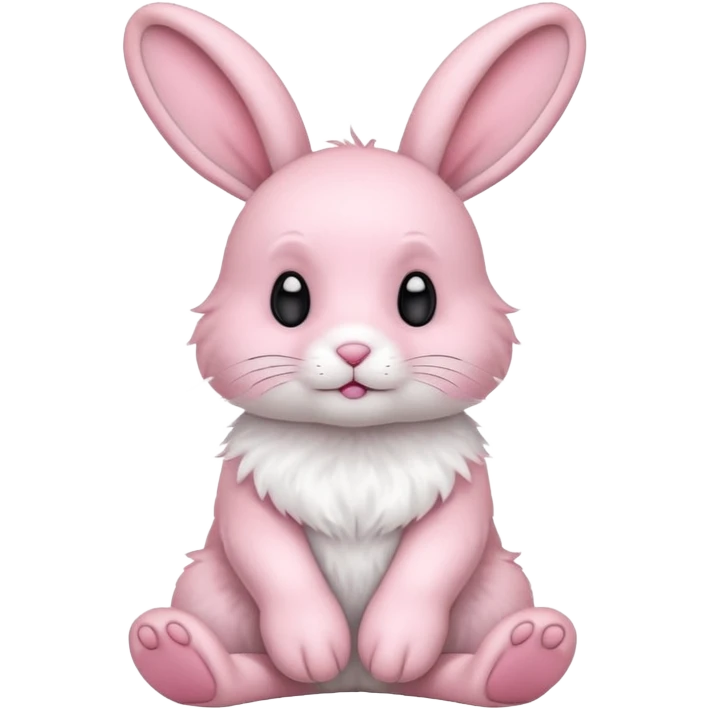pink rabbit emoji