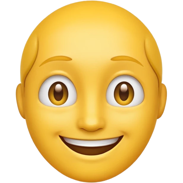 A thoughtful face smile emoji emoji