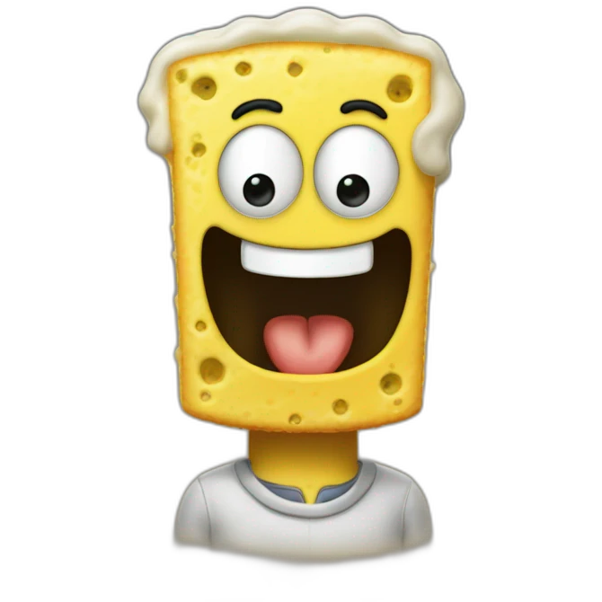 Bob esponja cabreado emoji