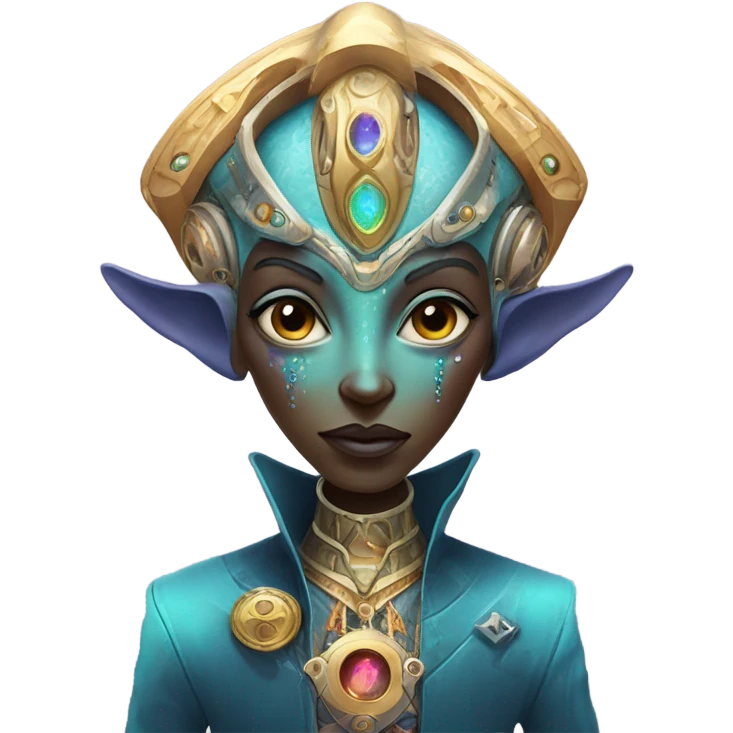 Alien president emoji