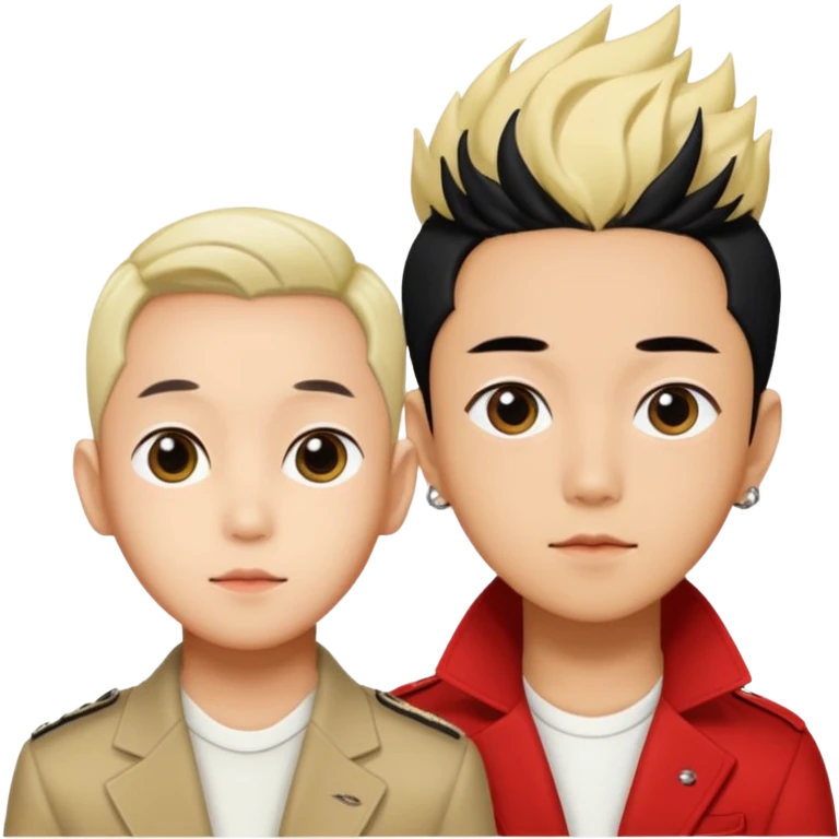 Choi seung hyun with g dragon emoji