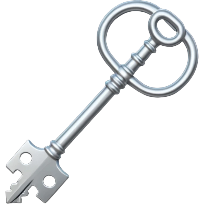 iOS emoji, minimal dark key, flat, fantasy item emoji