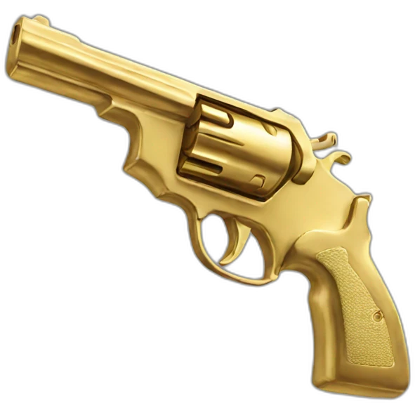 Gold Gun emoji