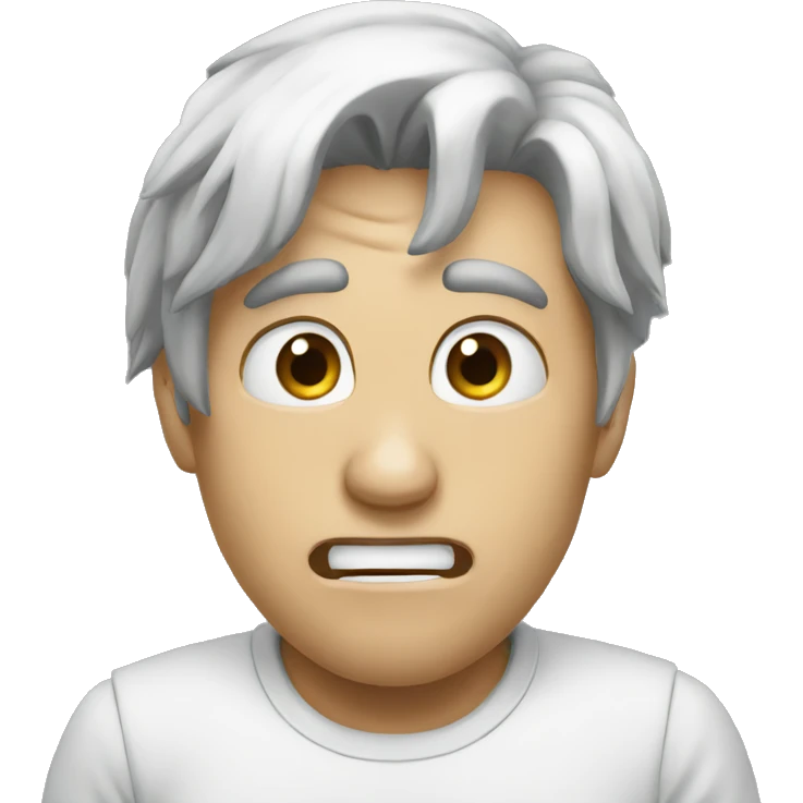 Pleurer de rage emoji