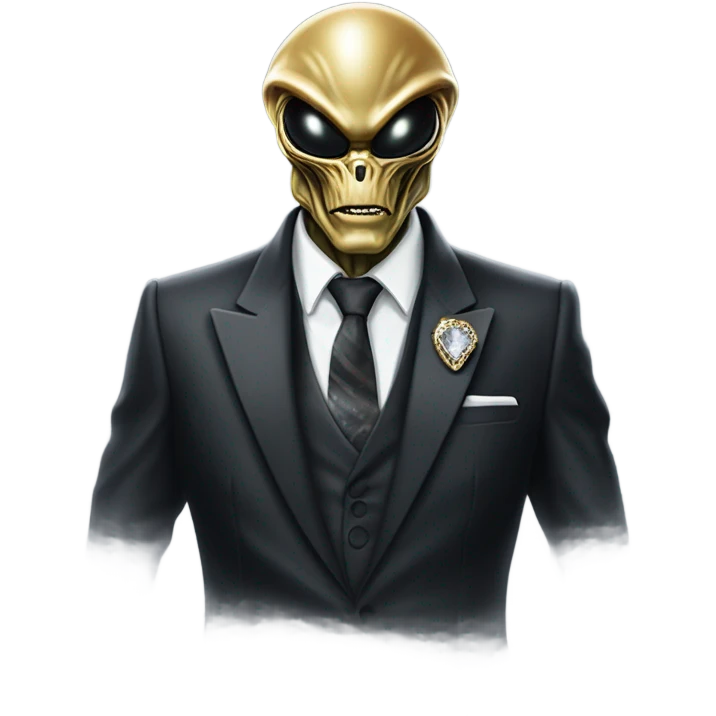 Millionaire xenomorph emoji