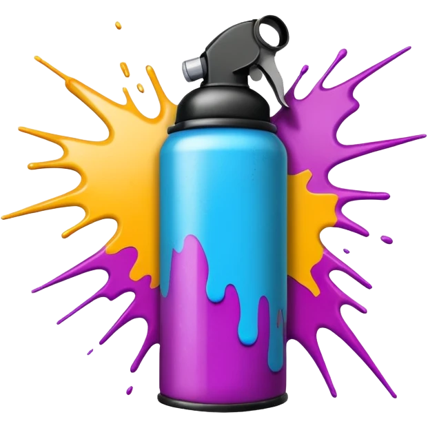 gaffiti spray paint emoji