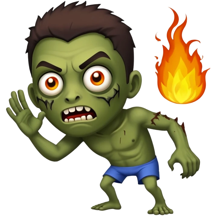 Crie um zumbi emoji