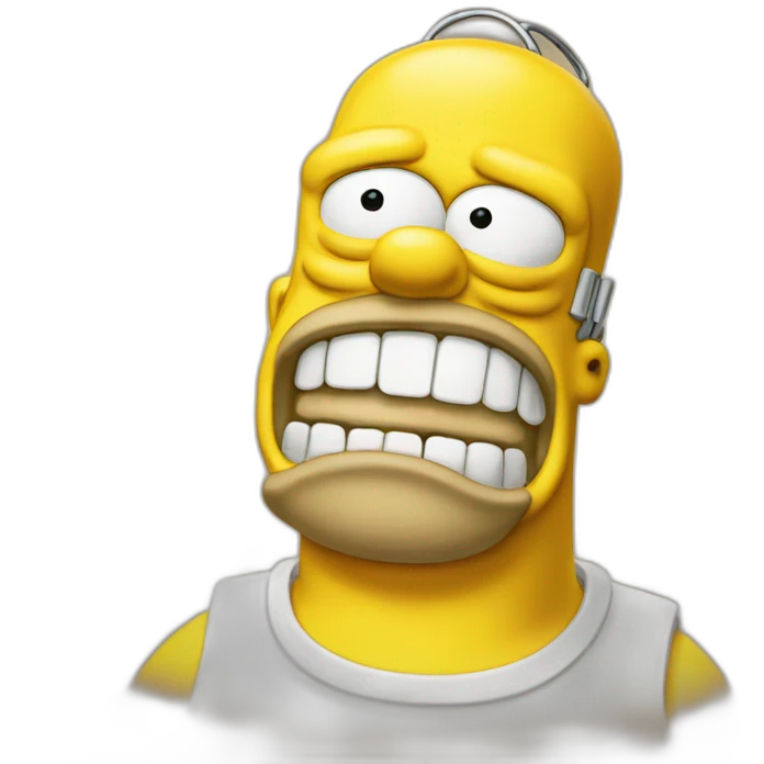 homer simpson drooling emoji