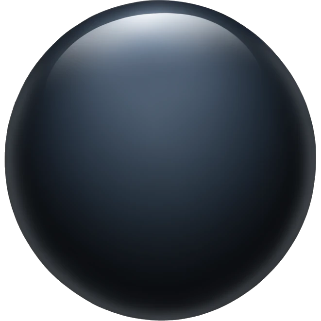 Obsidian sphere emoji