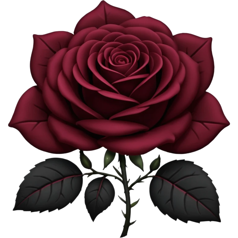 Black Rose emoji