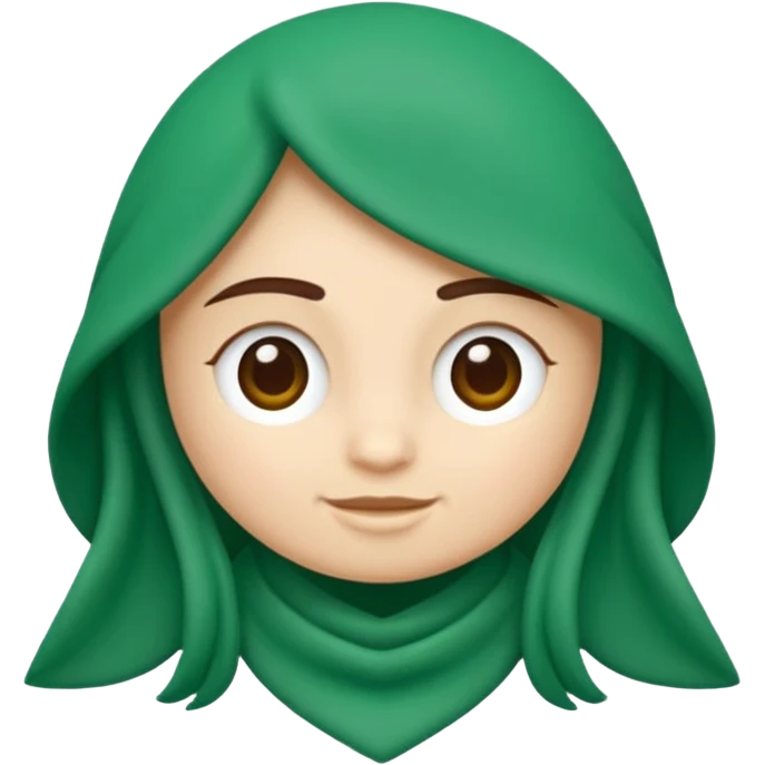 uma logo lavvyfios na cor verde, inspirado em crochê  emoji