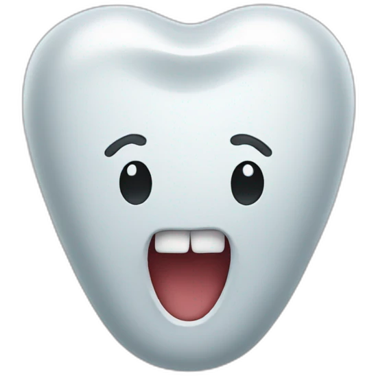smart tooth emoji
