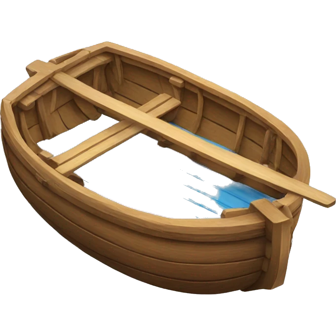 wooden raft emoji