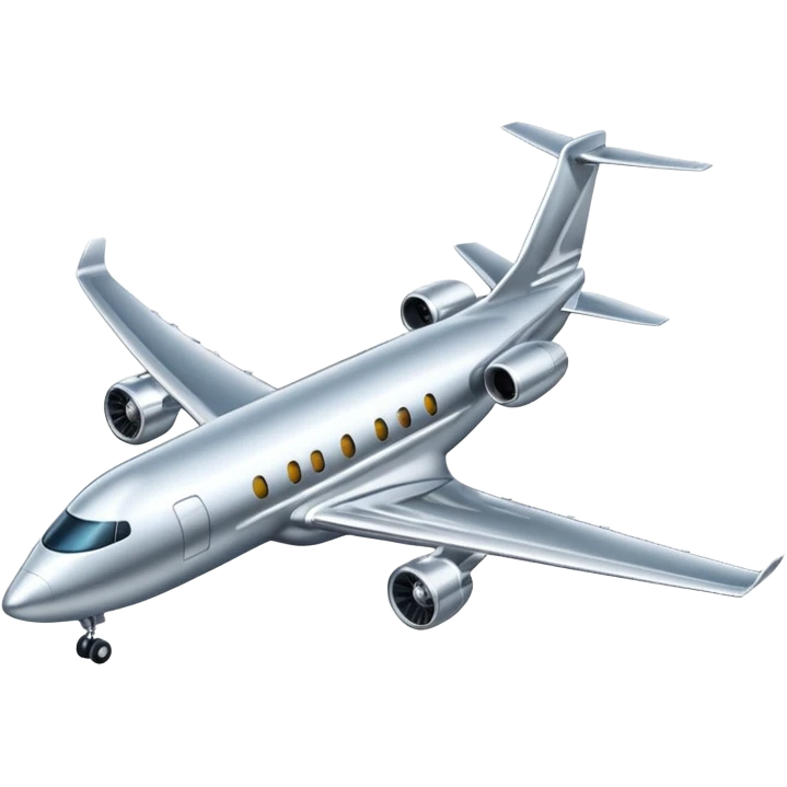 Luxury airplane emoji