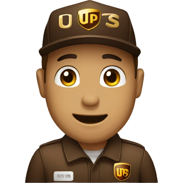UPS Delivery emoticons emoji