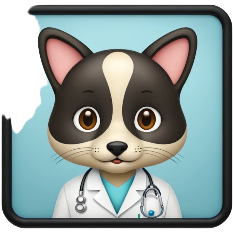 Animal hospital emoji