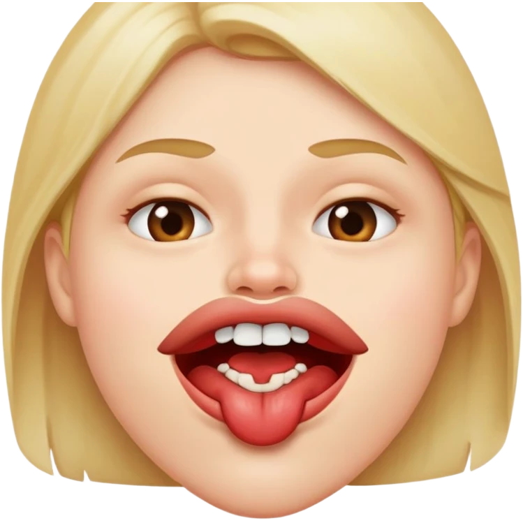 Labio mordido
 emoji