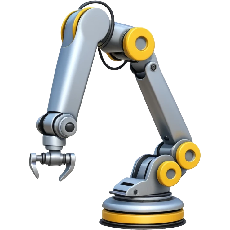 emoji about robot arm with AGV emoji