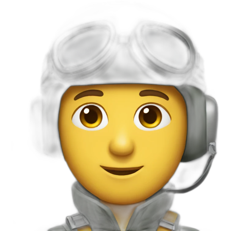 smart aviator emoji emoji