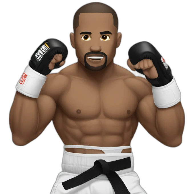 Mixed martial arts emoji