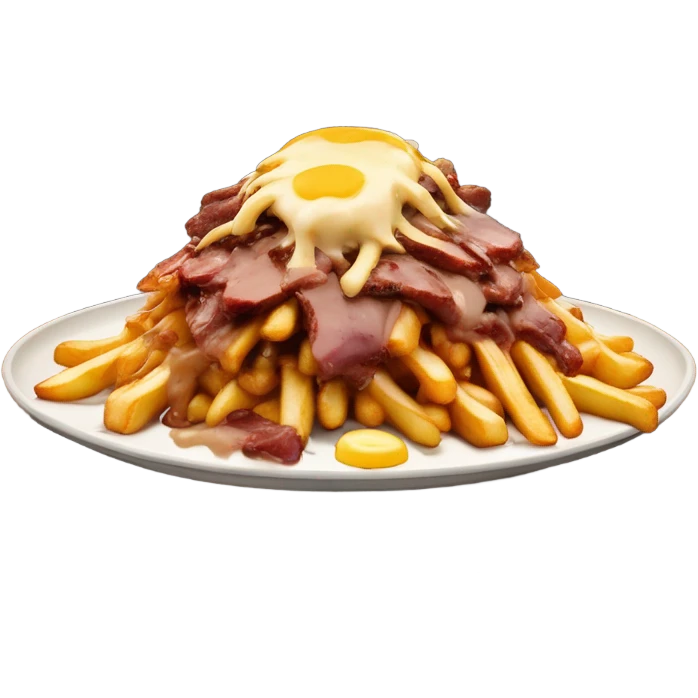 Poutine smoked meat emoji