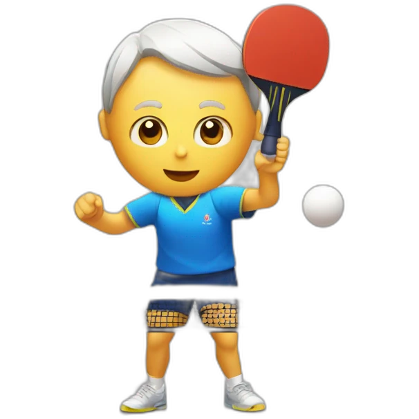 table tennis  emoji