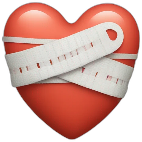 heart with bandage  emoji